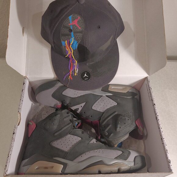 Jordan Other - Size 12 - Jordan 6 Bordeaux With RARE Vintage Hat, A Must Have